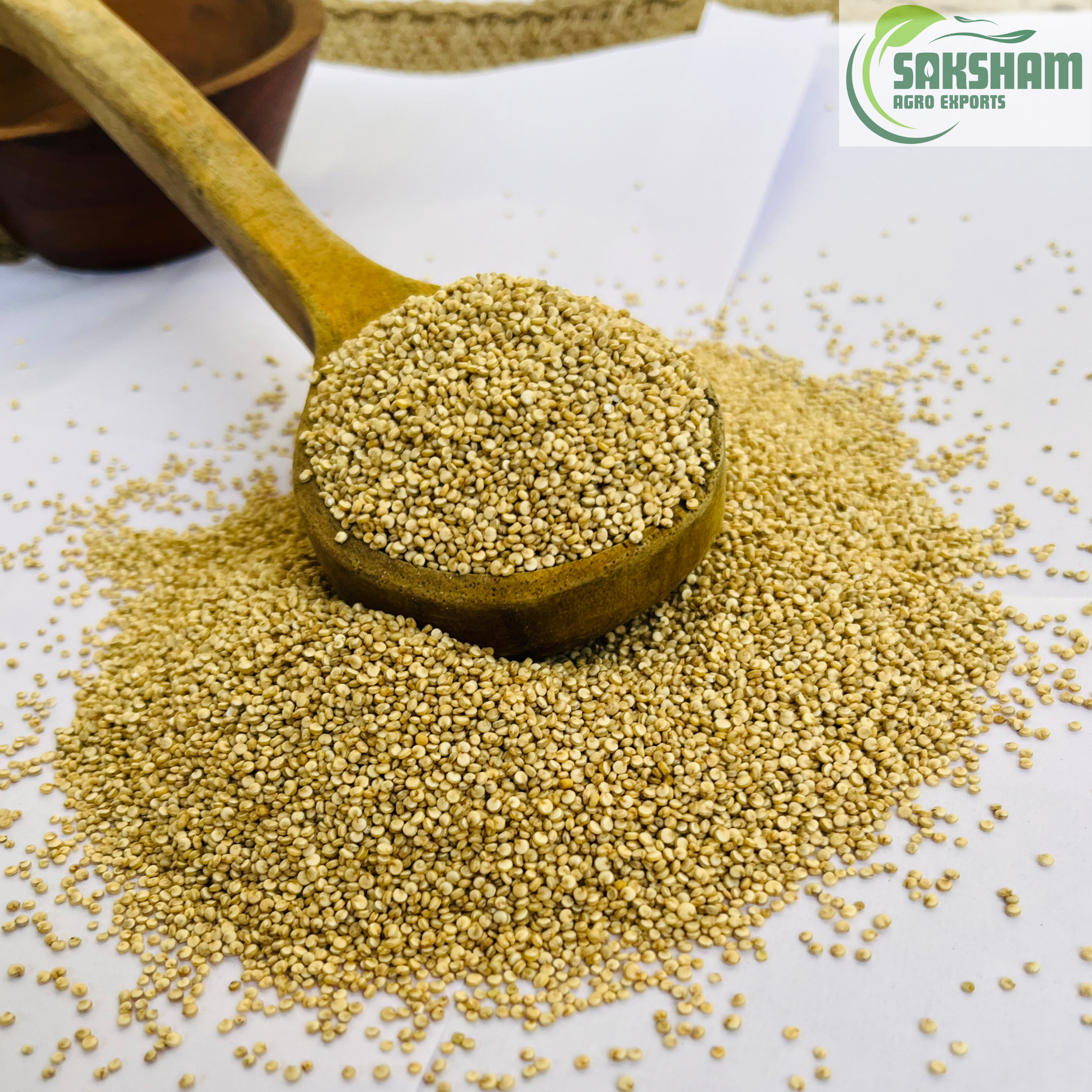 Quinoa, herbs and spices, seeds, millets